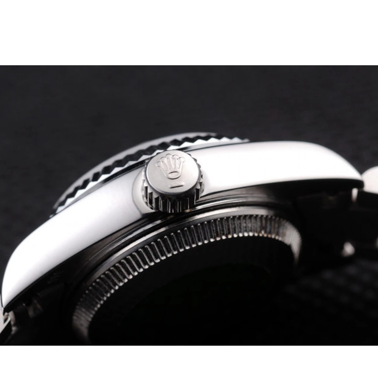 MiroTime 0806 Rolex Datejust Polished Stainless Steel Silver Dial